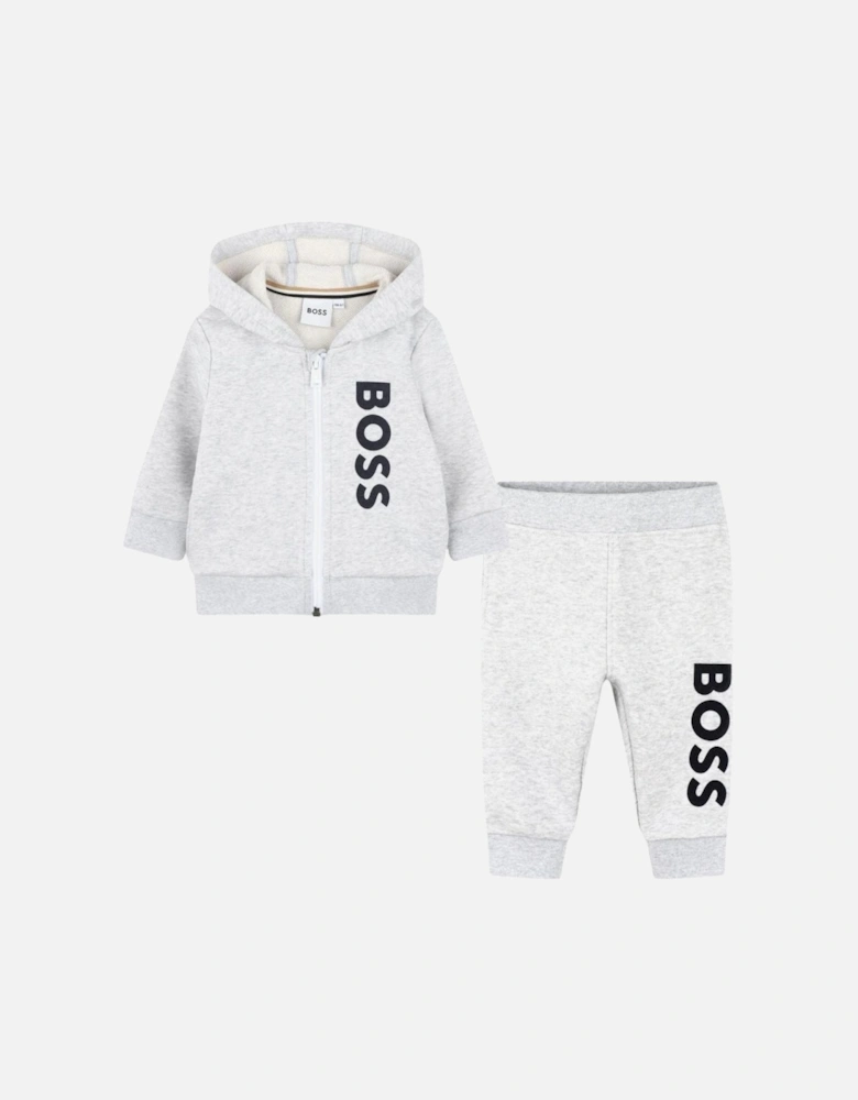 Baby/Toddler Marl Grey Tracksuit