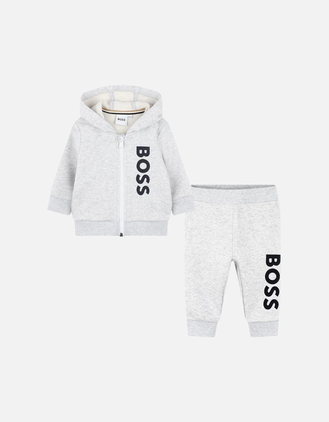 Baby/Toddler Marl Grey Tracksuit, 5 of 4