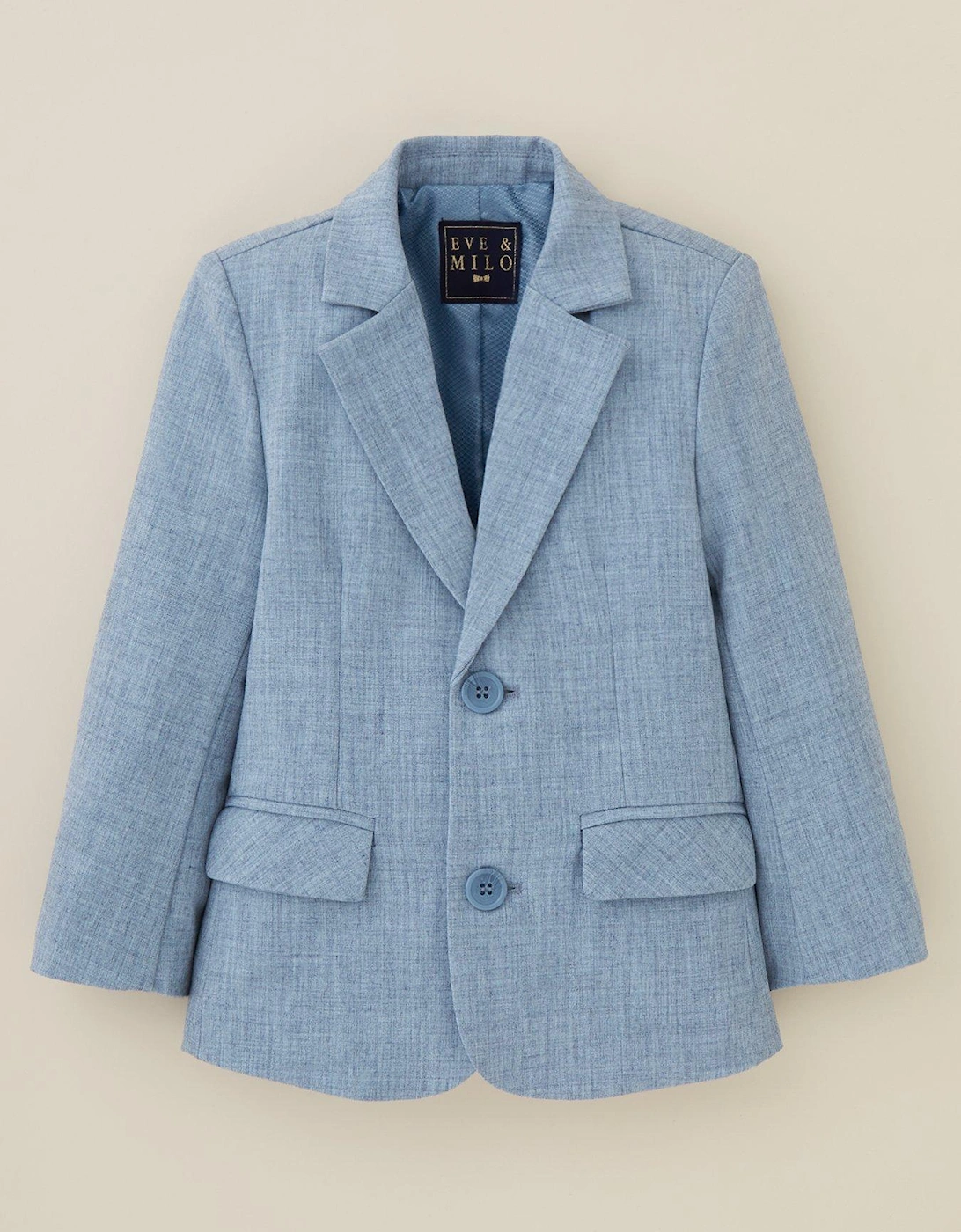 Boys Suit Jacket - Blue, 3 of 2