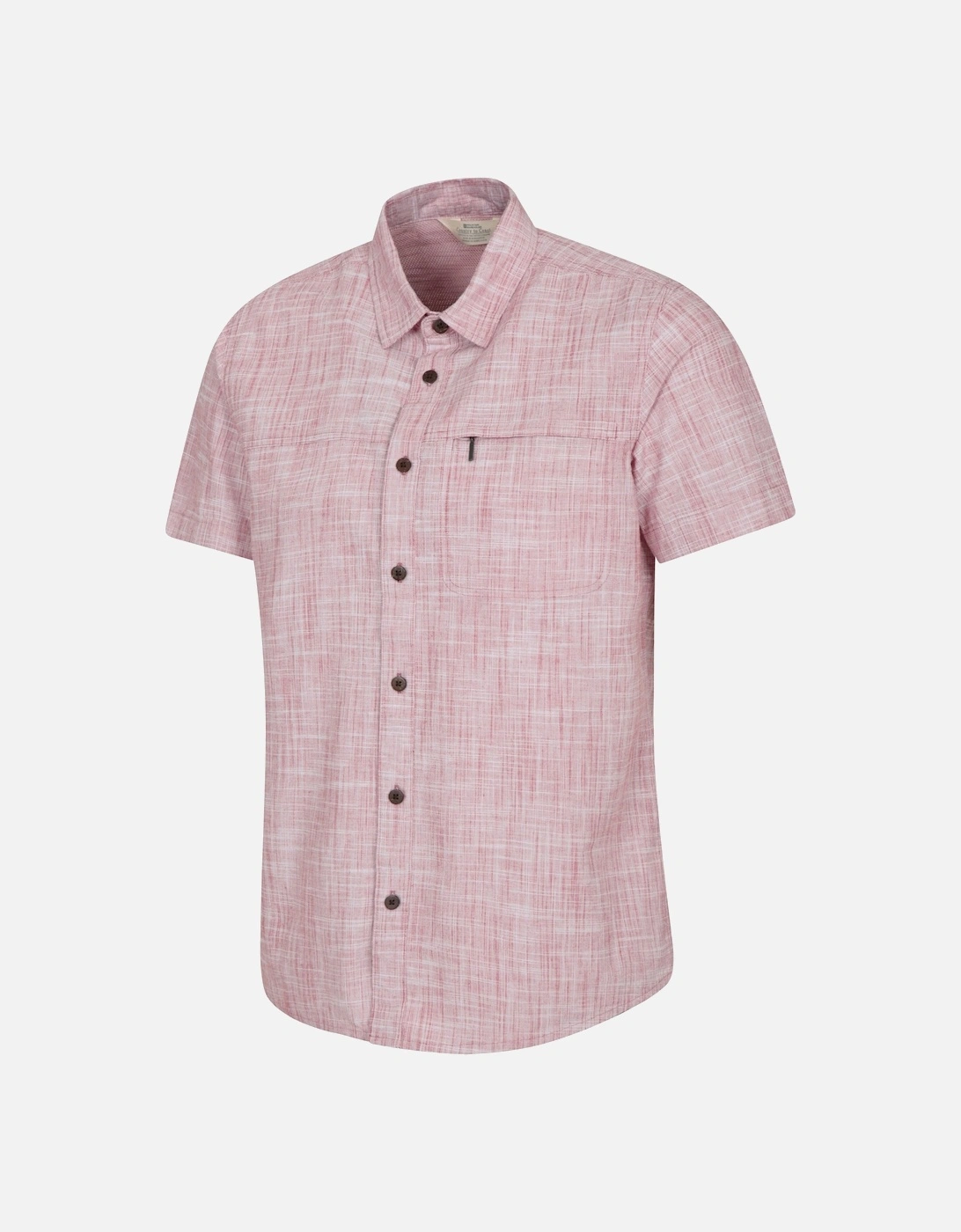 Mens Coconut Slub Short-Sleeved Shirt