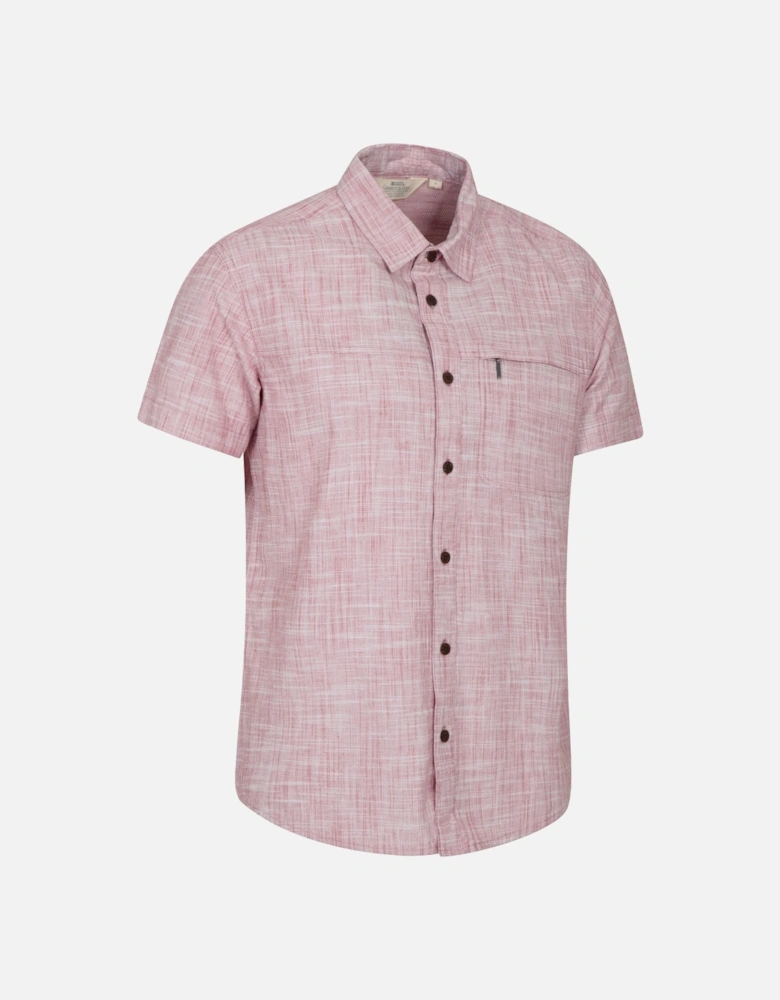 Mens Coconut Slub Short-Sleeved Shirt