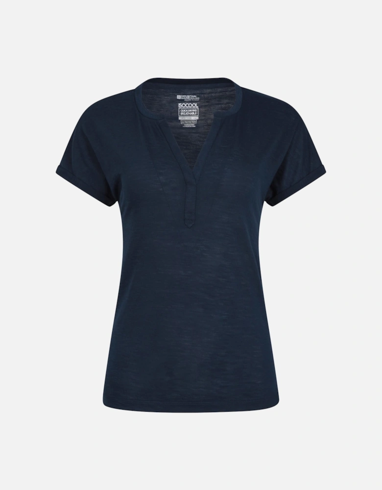 Womens/Ladies Skye Slub Quick Dry T-Shirt