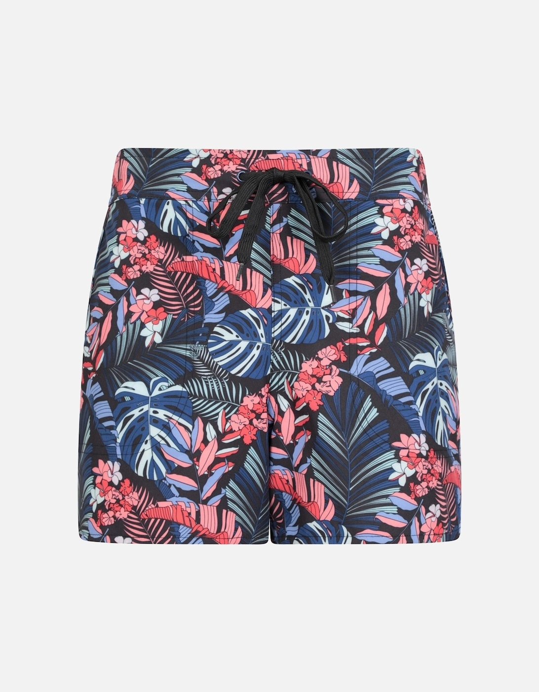Womens/Ladies Floral Stretch Boardshorts, 5 of 4