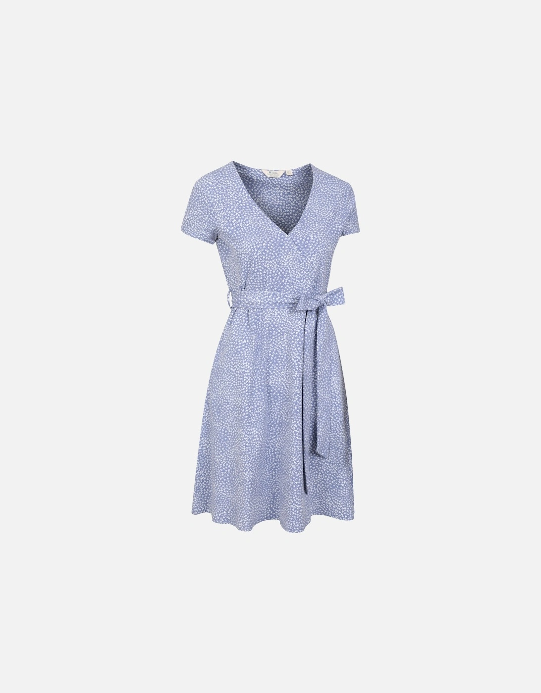 Womens/Ladies Santorini Spotted Jersey Wrap Dress