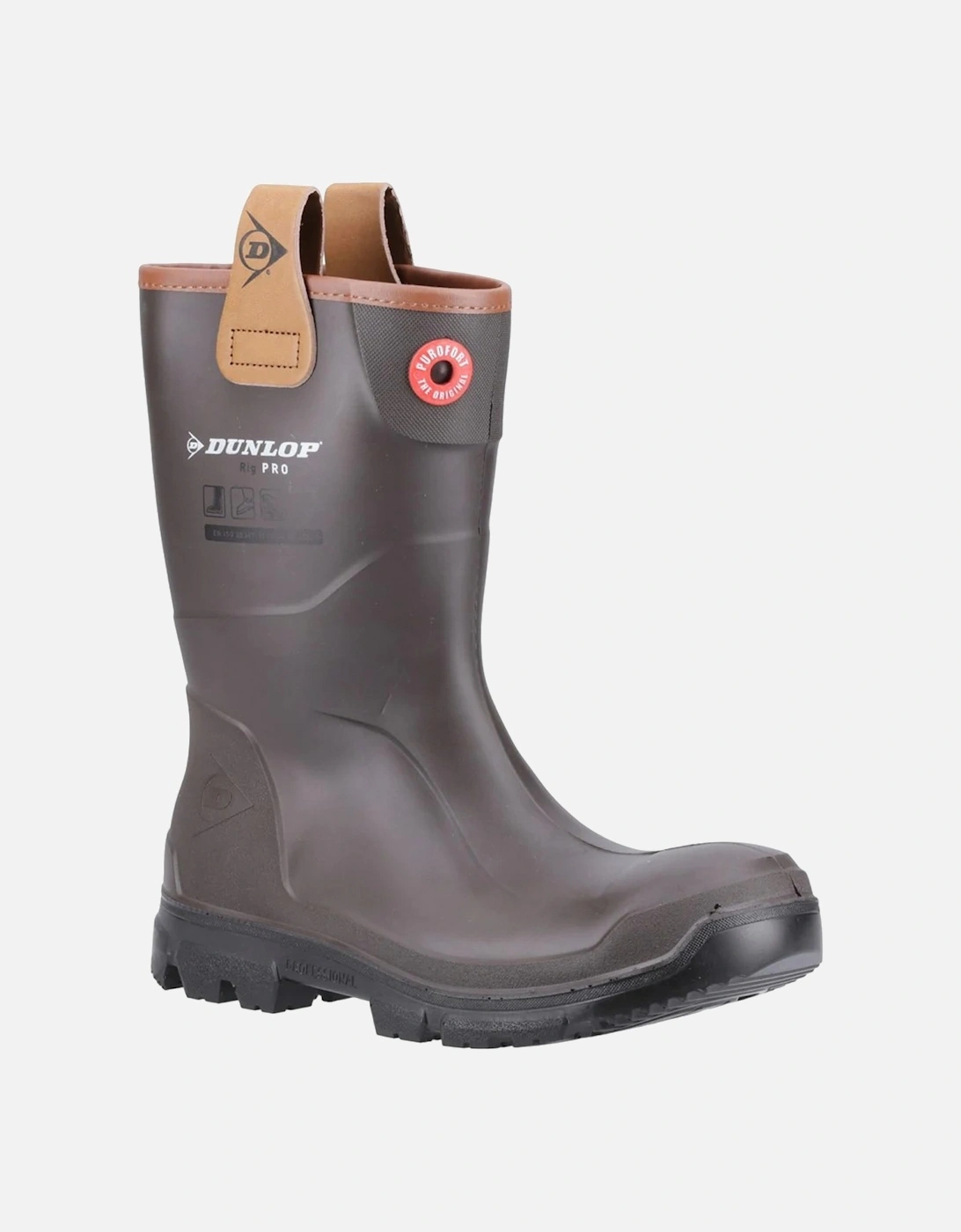 Unisex Adult Purofort Rigpro Safety Wellington Boots, 6 of 5