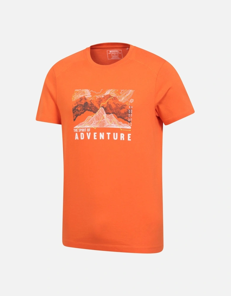 Mens Adventure Begins Organic Cotton T-Shirt