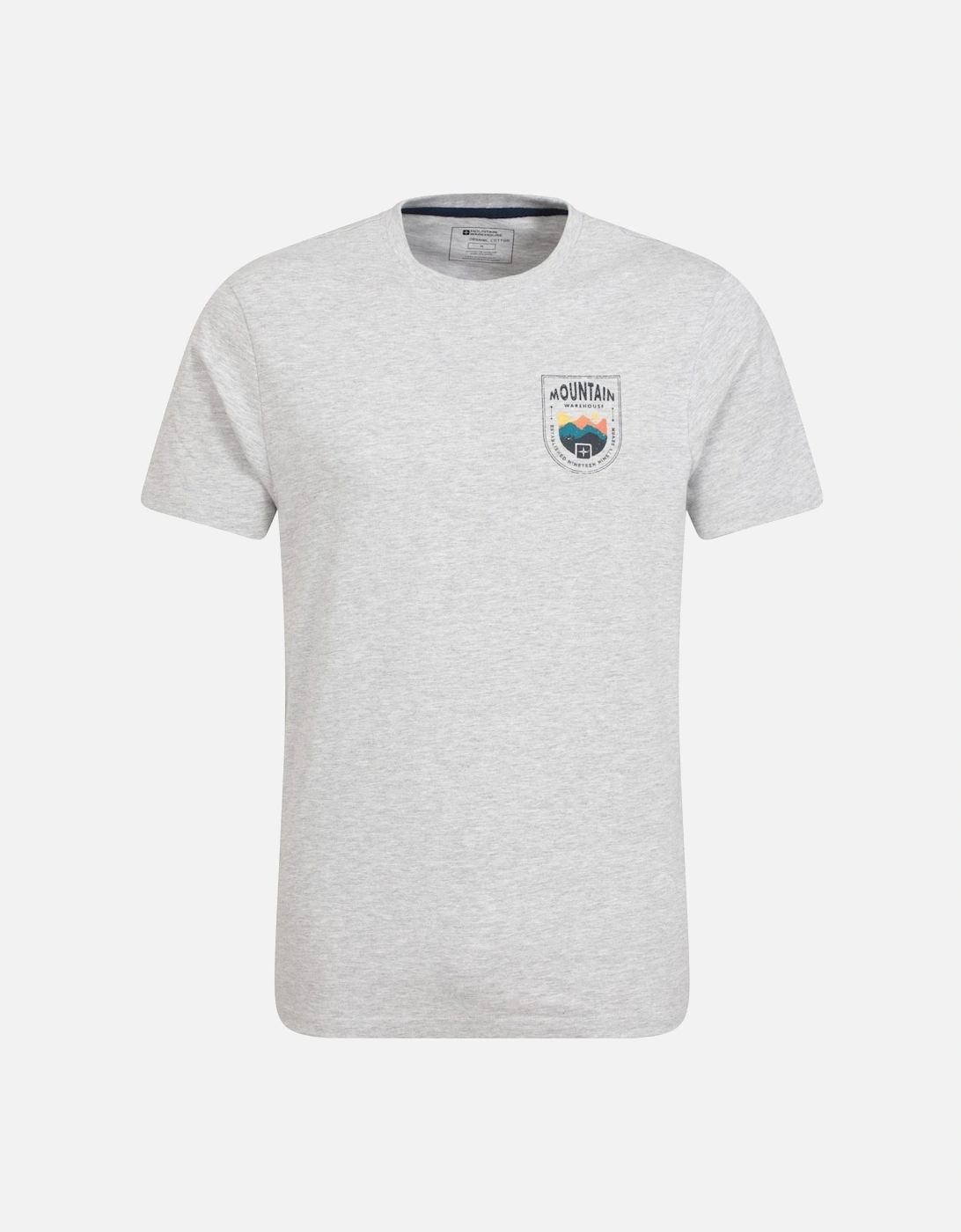 Mens Crest Organic T-Shirt, 5 of 4