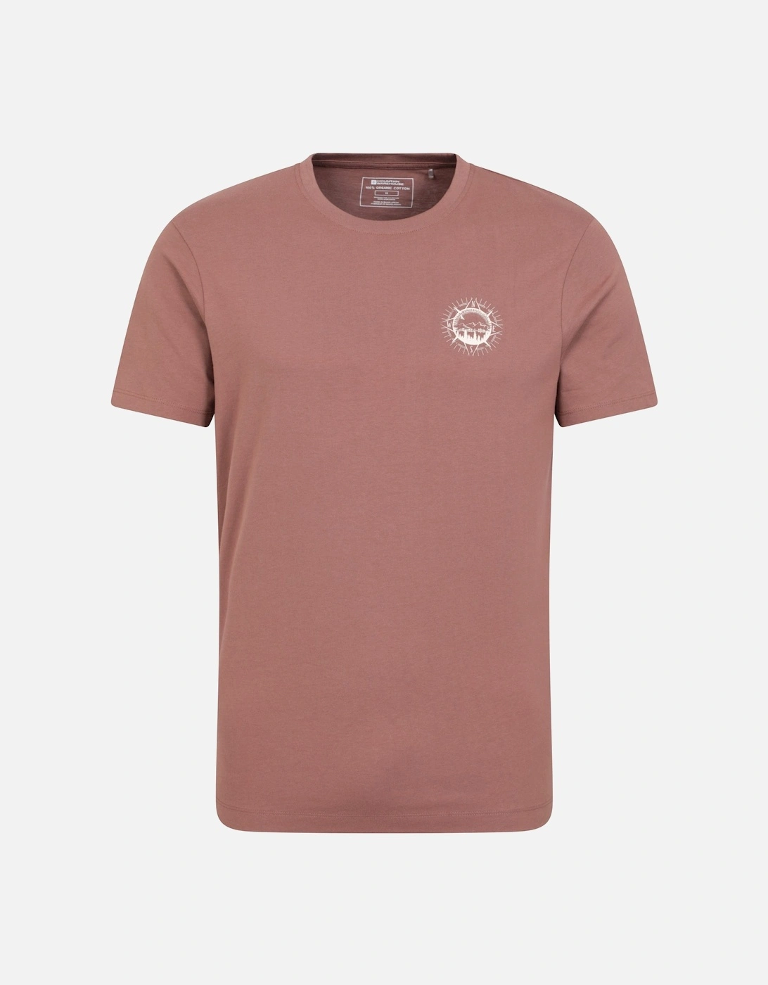 Mens Compass Organic T-Shirt, 5 of 4