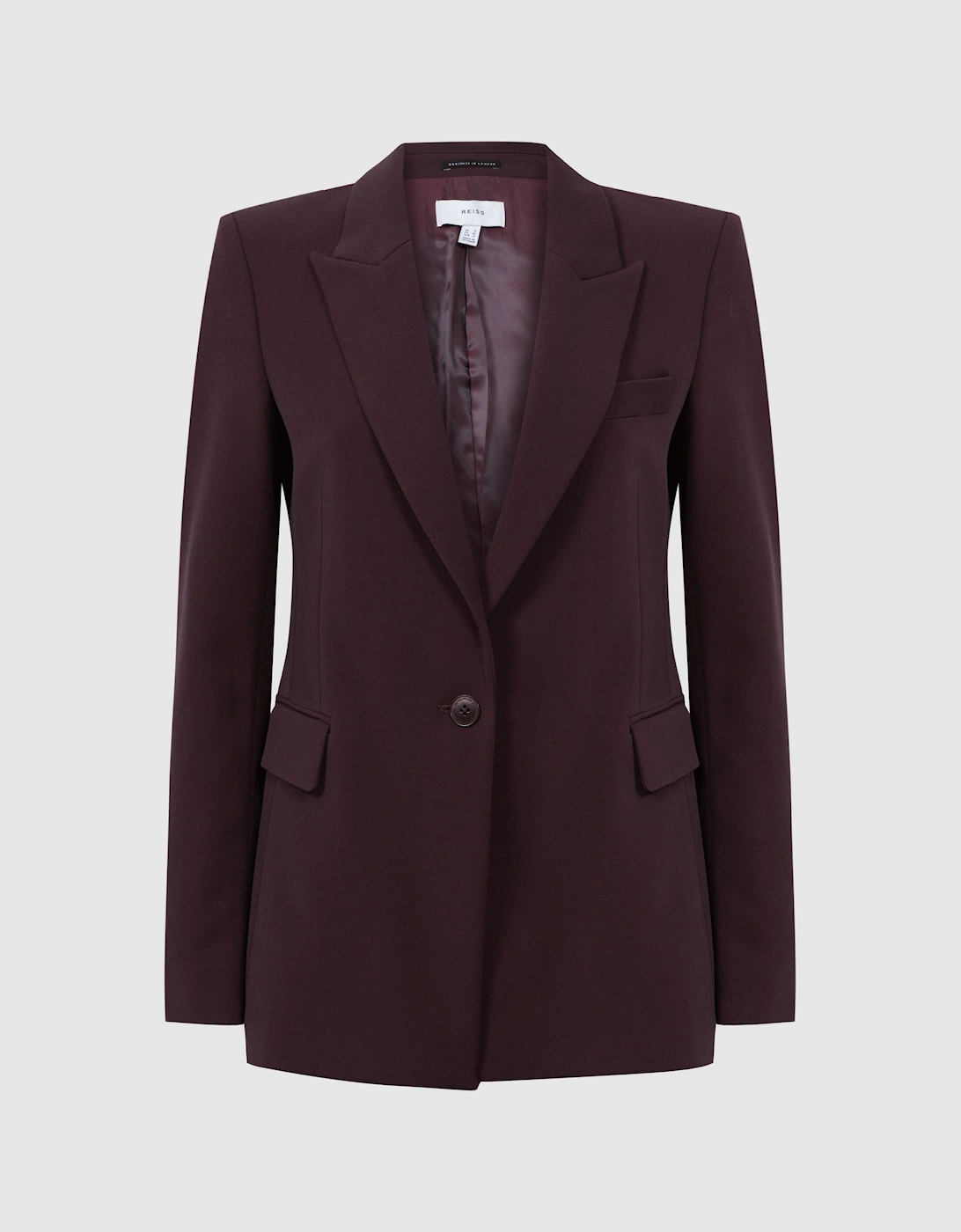 Tailored Single Breasted Suit Blazer, 2 of 1