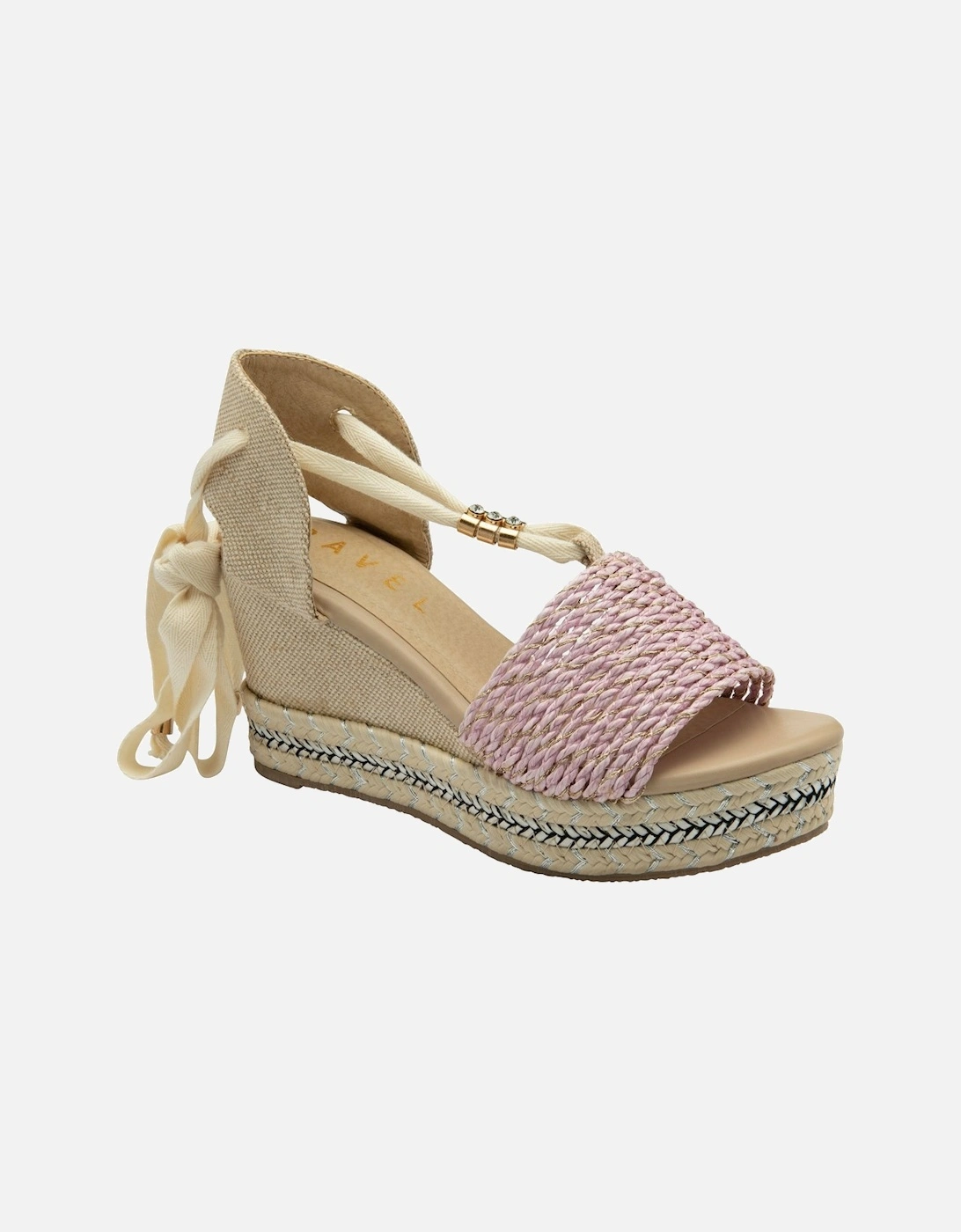 Forres Womens Espadrille Wedges, 5 of 4