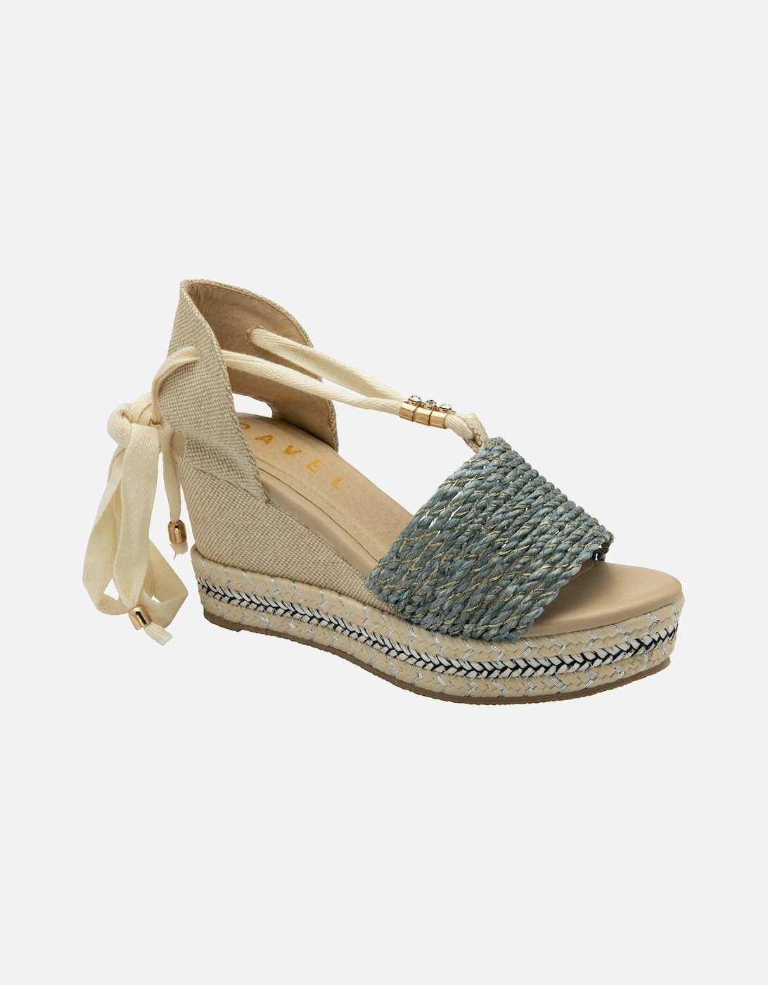 Forres Womens Espadrille Wedges, 5 of 4