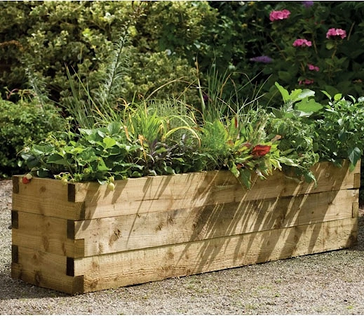 Garden Caledonian Trough Raised Bed, 4 of 3