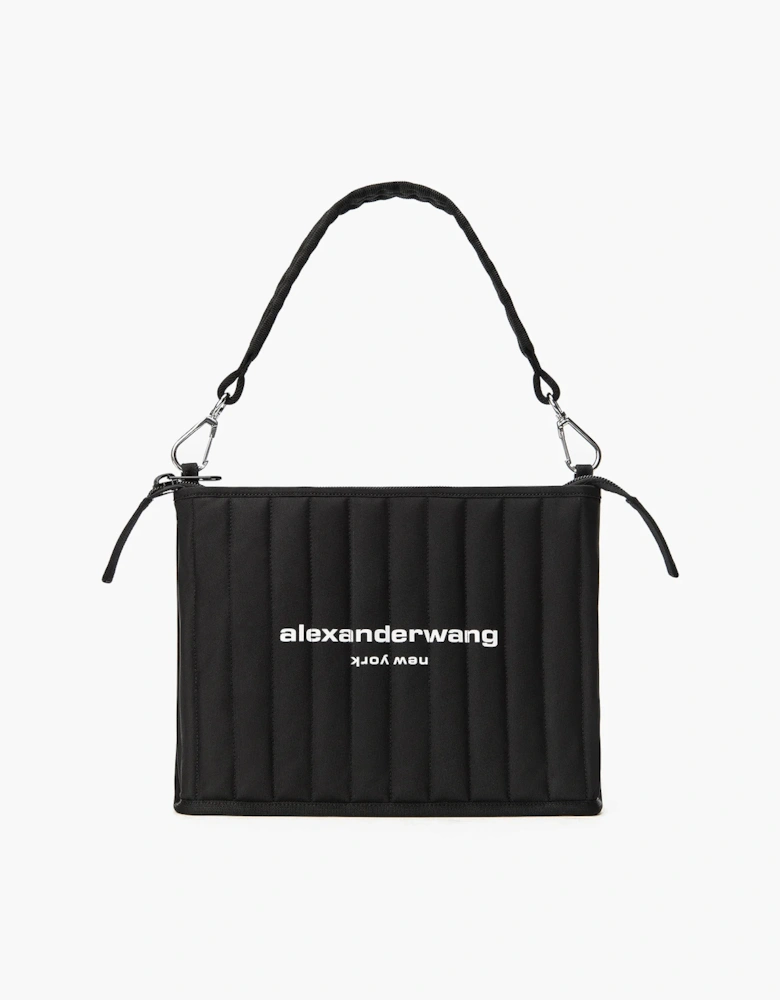 Women's Elite Tech Shoulder Bag - Black - - Home - Women's Elite Tech Shoulder Bag - Black