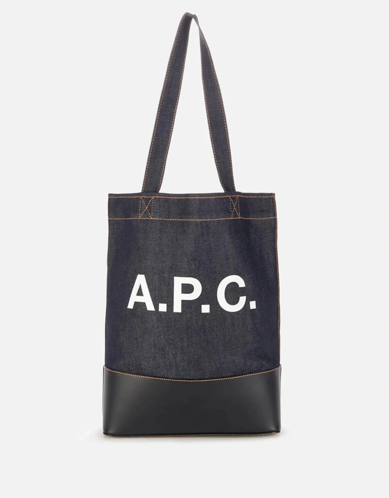 A.P.C. Women's Axelle Tote Bag - Dark Navy - A.P.C. - Home - A.P.C. Women's Axelle Tote Bag - Dark Navy