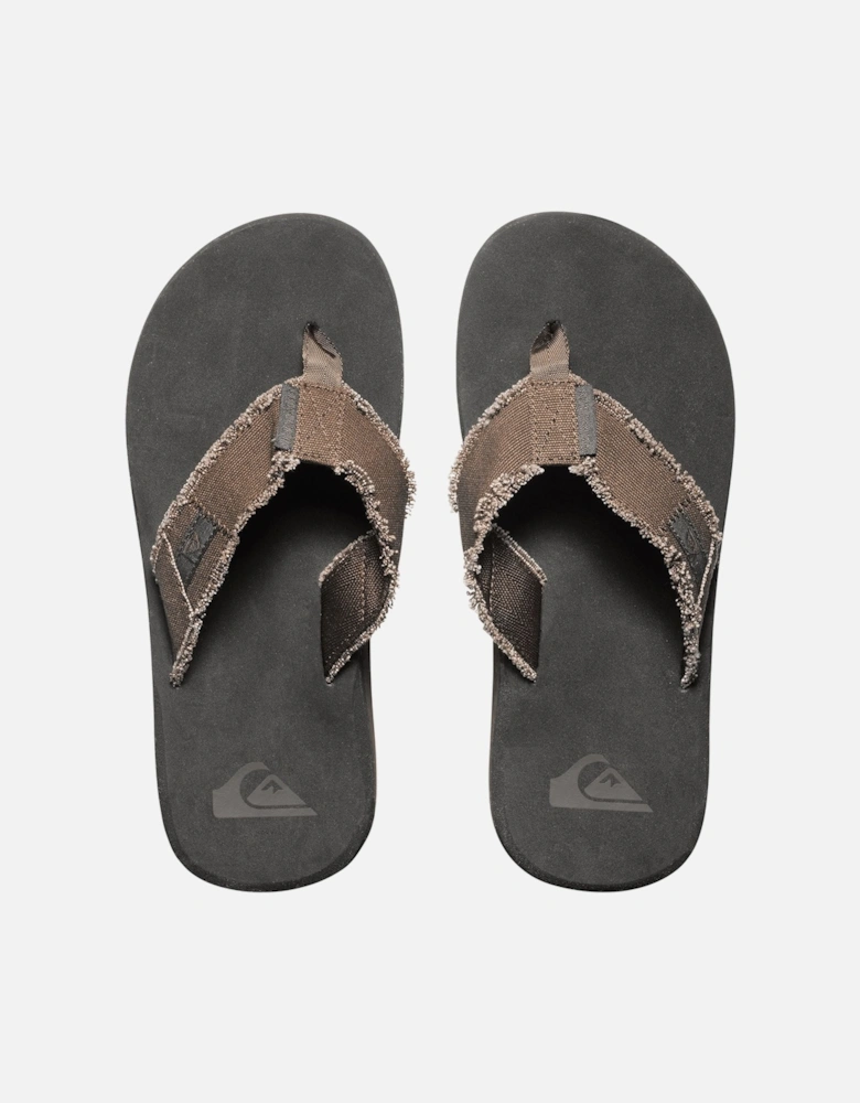 Mens Monkey Abyss Flip Flops - Demitasse