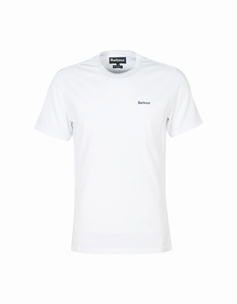 Langdon Pocket T-Shirt WH11 White