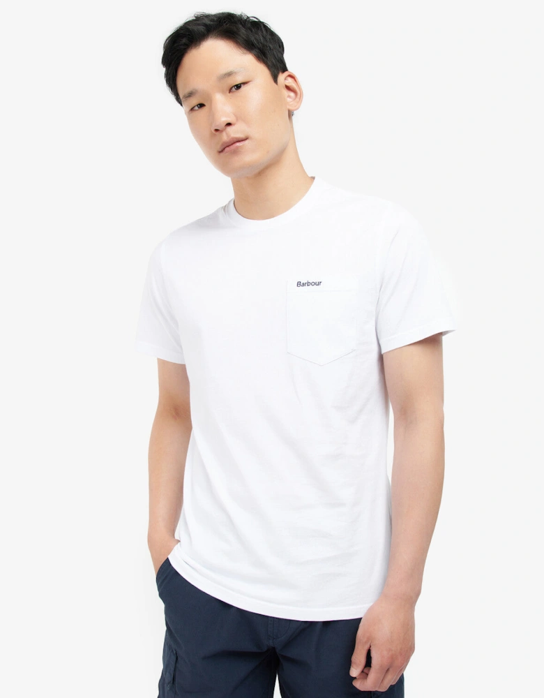 Langdon Pocket T-Shirt WH11 White