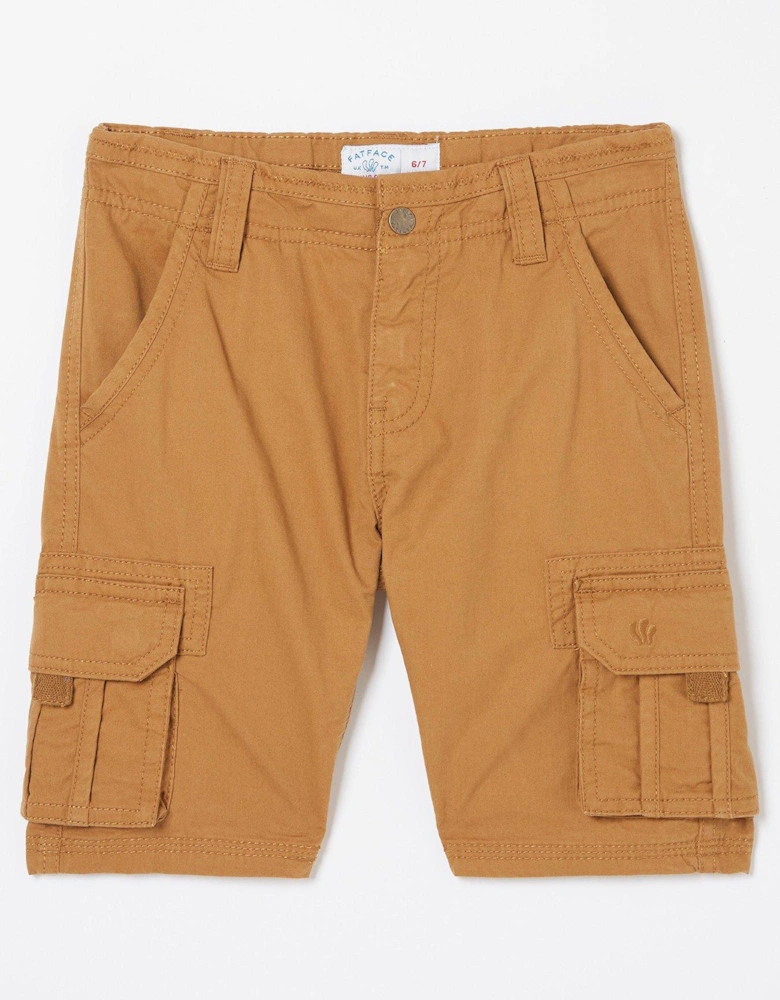 Boys Lulworth Cargo Shorts - Tan