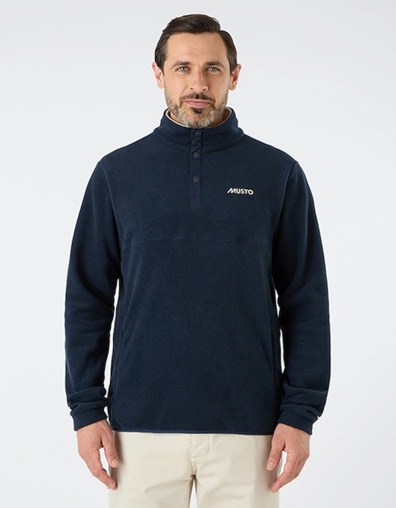 Men's Classic Fleece Pullover Navy