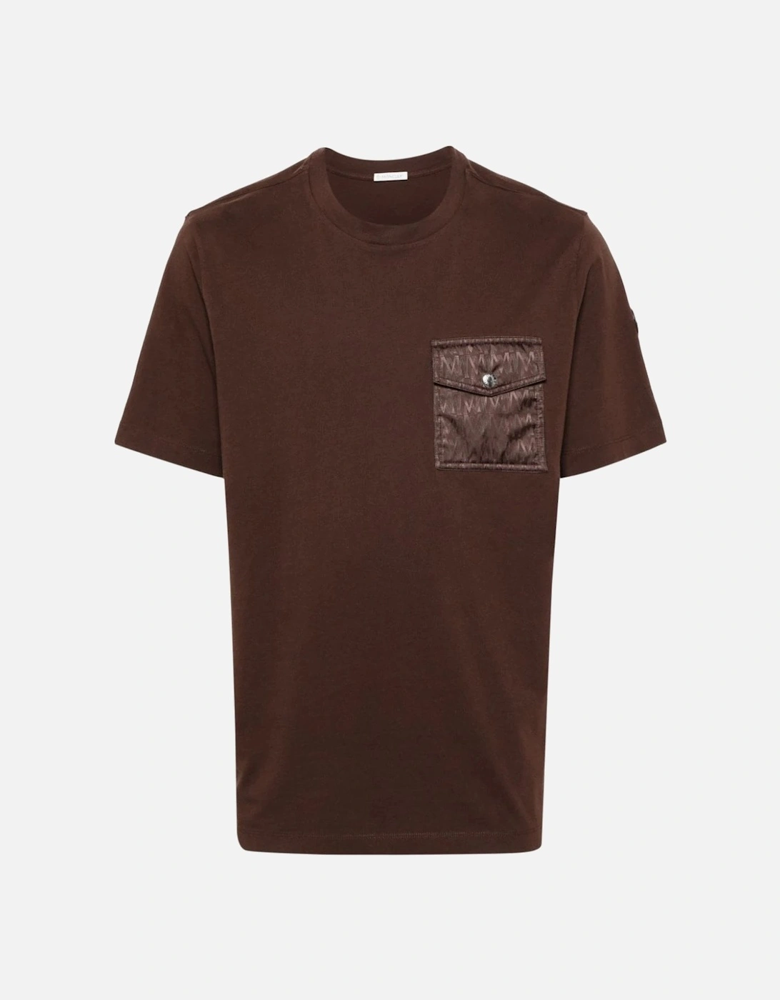 Monogram Pocket T-shirt Brown, 9 of 8