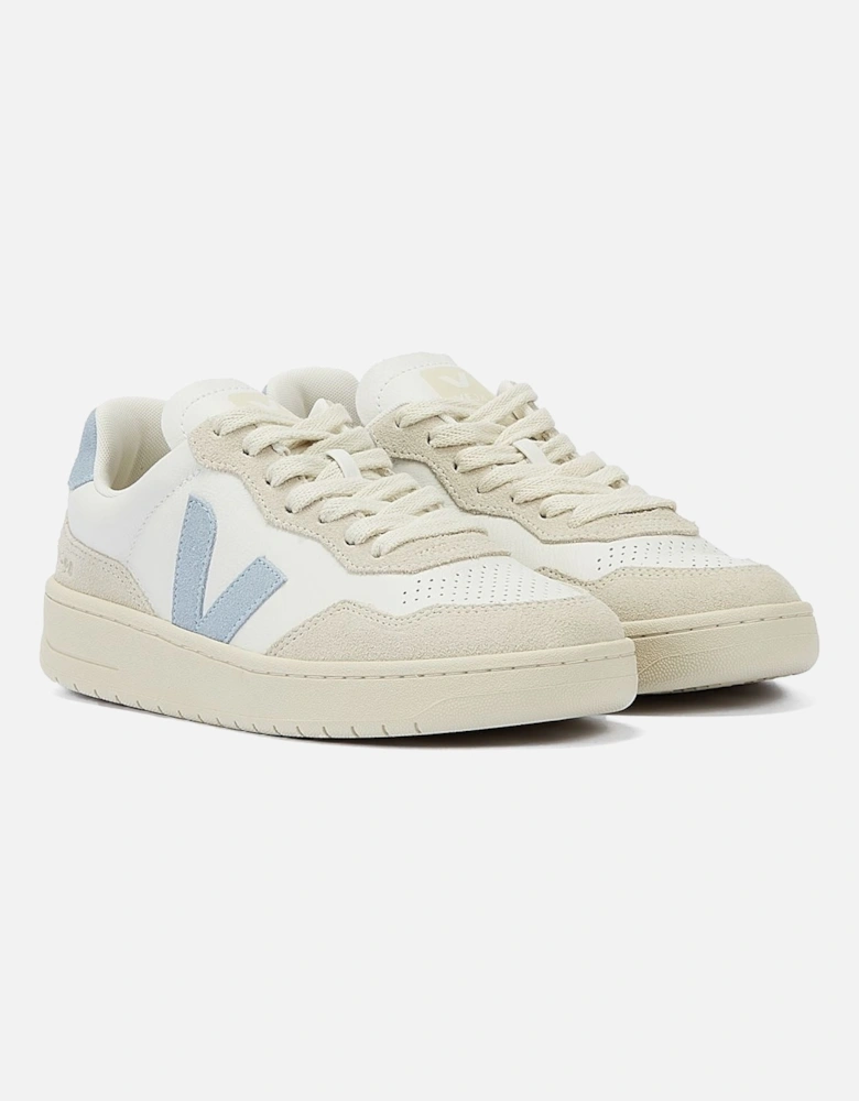 V-90 Women's Extra White/Steel Trainers