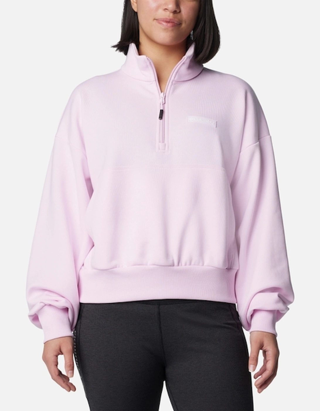 Marble Canyon™ French Terry Stretch-Jersey Quarter-Zip Sweatshirt, 2 of 1