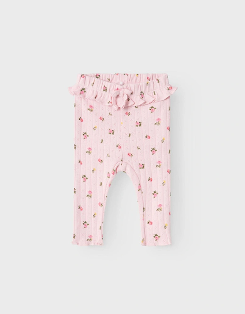 Baby Organic Cotton Leggings Parfait Pink