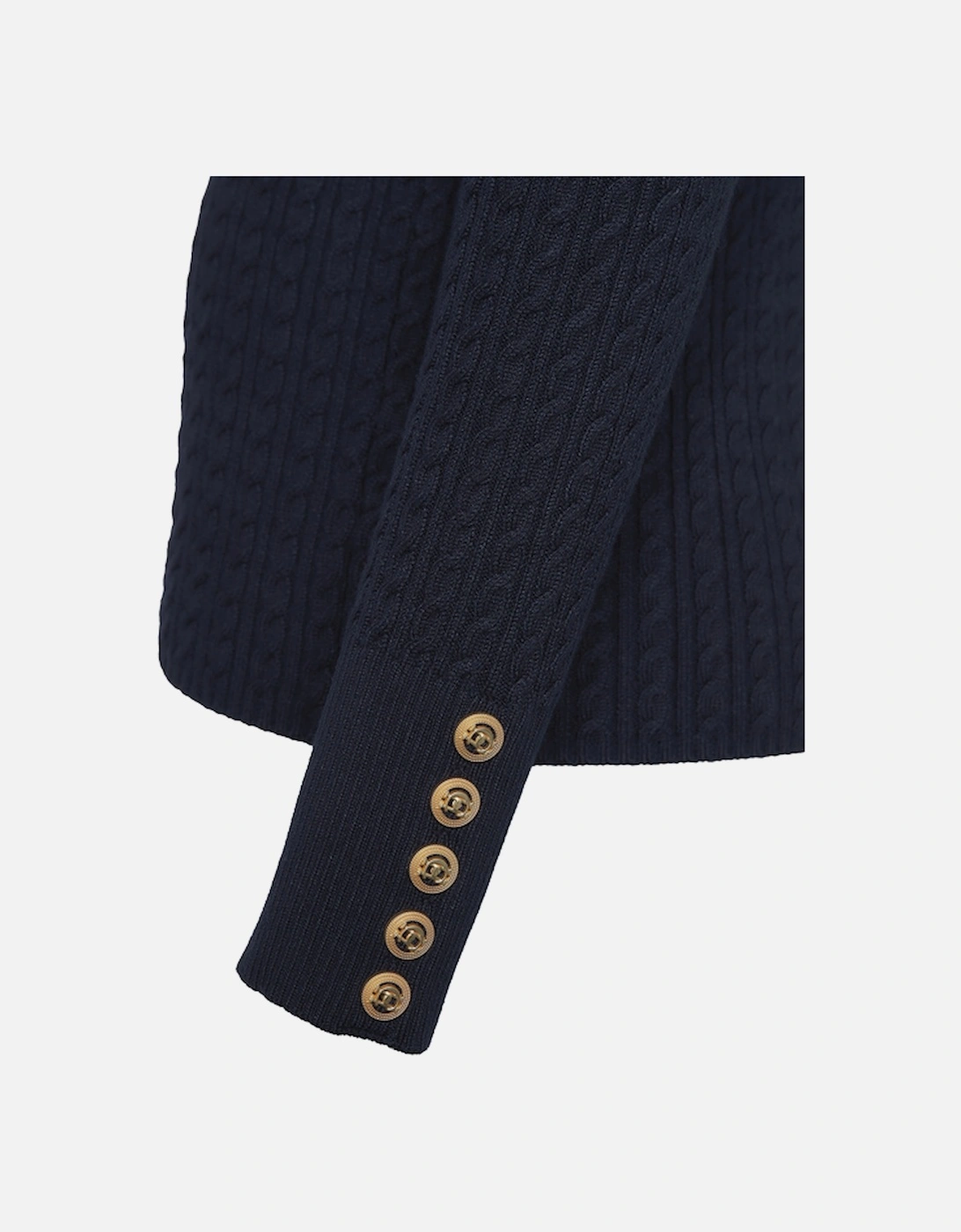 Ava Half Zip Knit Ink Navy