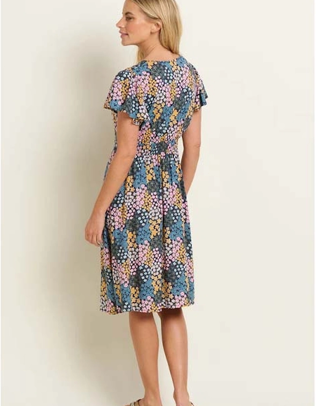 Women's Wildflower Meadow Wrap Dress Multi