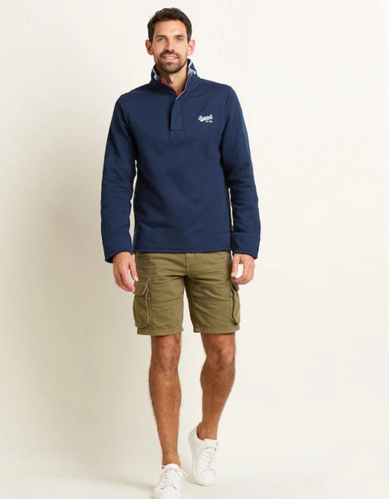 Men's Quarter Zip Sweat Navy