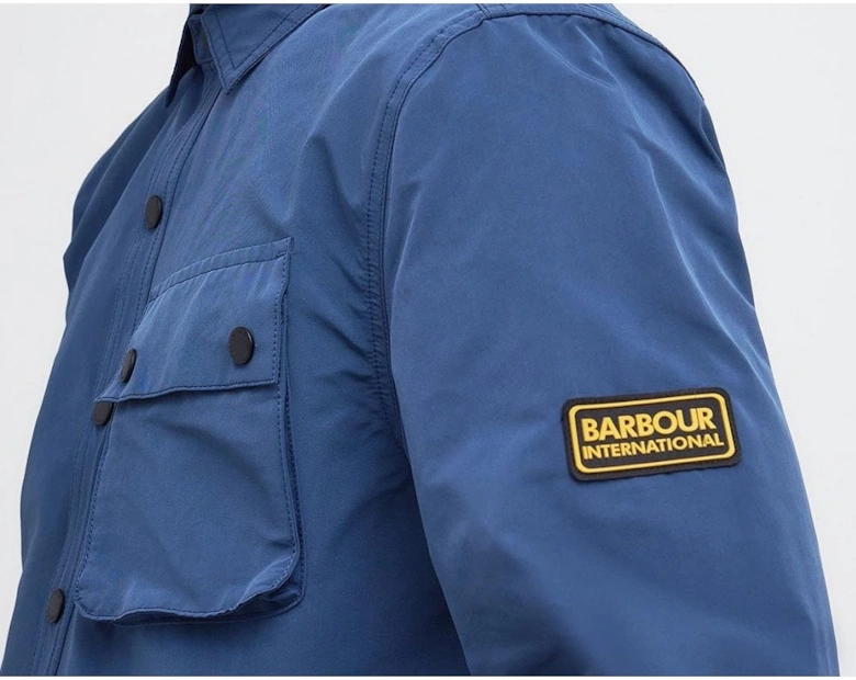 Men's Blue Control Overshirt