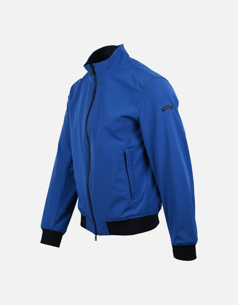 Paul And Shark Save The Sea Bomber Jacket Electric Blue