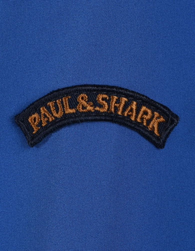 Paul And Shark Save The Sea Bomber Jacket Electric Blue