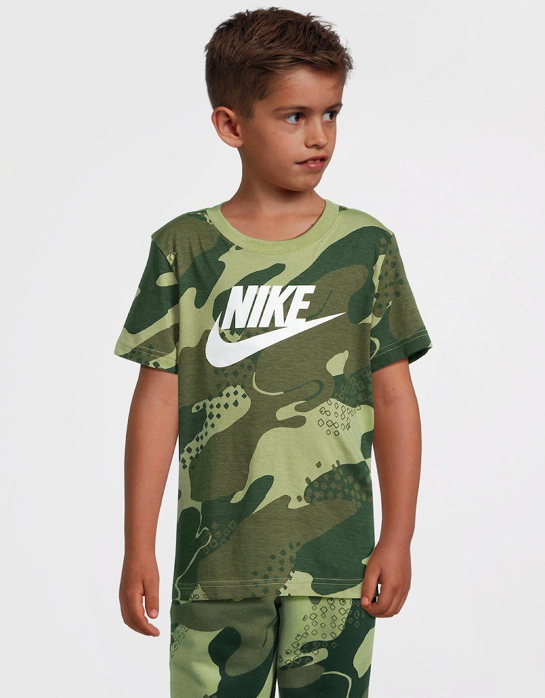 Younger Boys Camo Print T-Shirt, 7 of 6