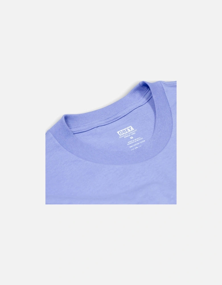 Lower Case 2 T-Shirt - Digital Violet