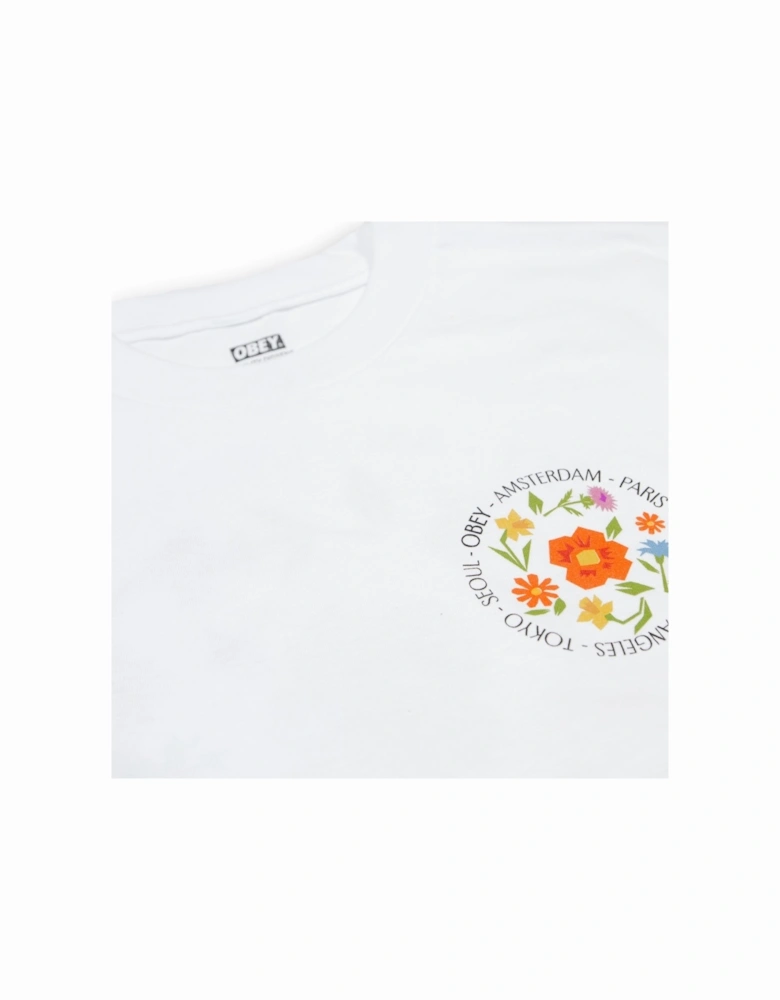 City Flowers T-Shirt - White