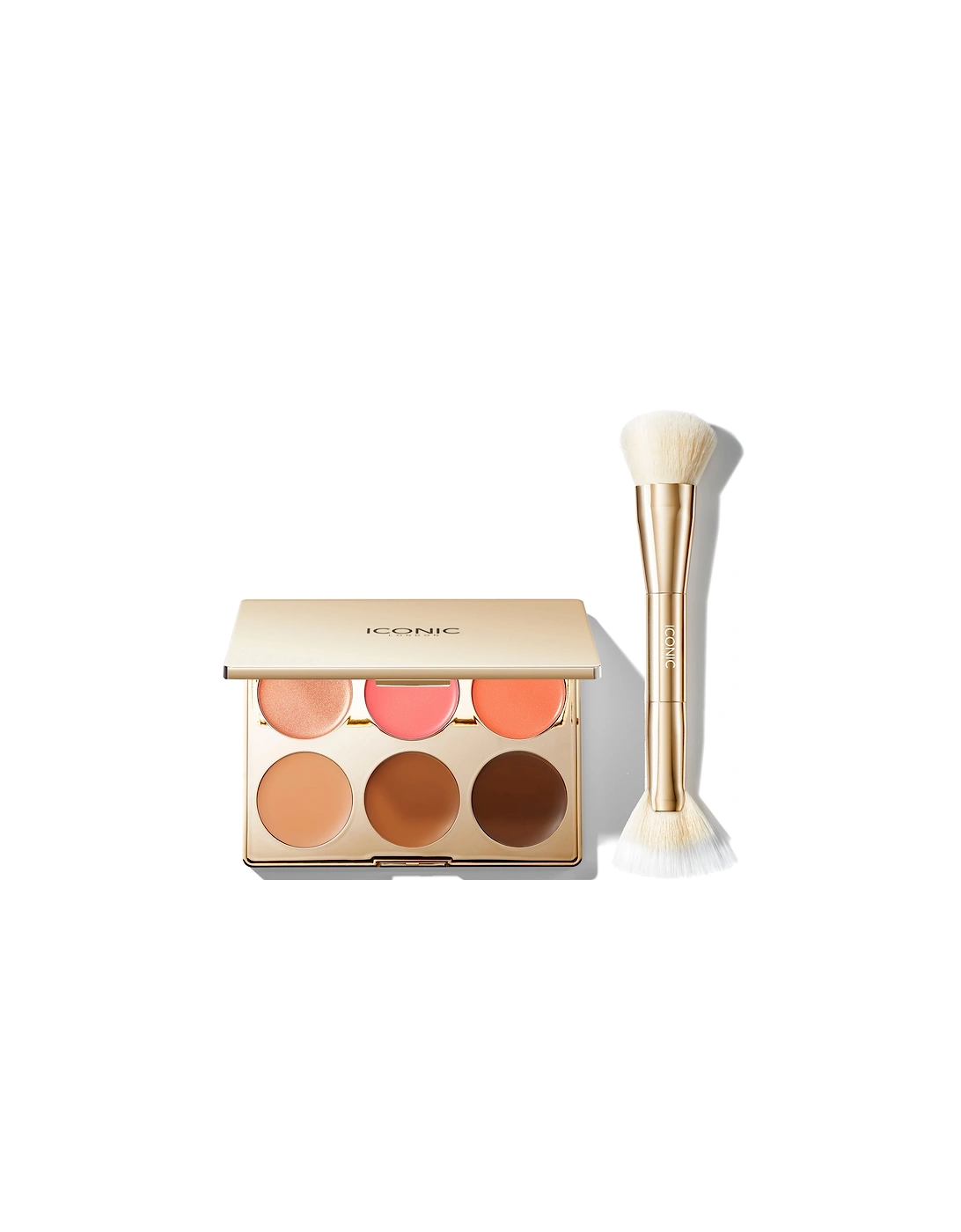 Multi-Use Palette and Cheek Glow Brush, 2 of 1