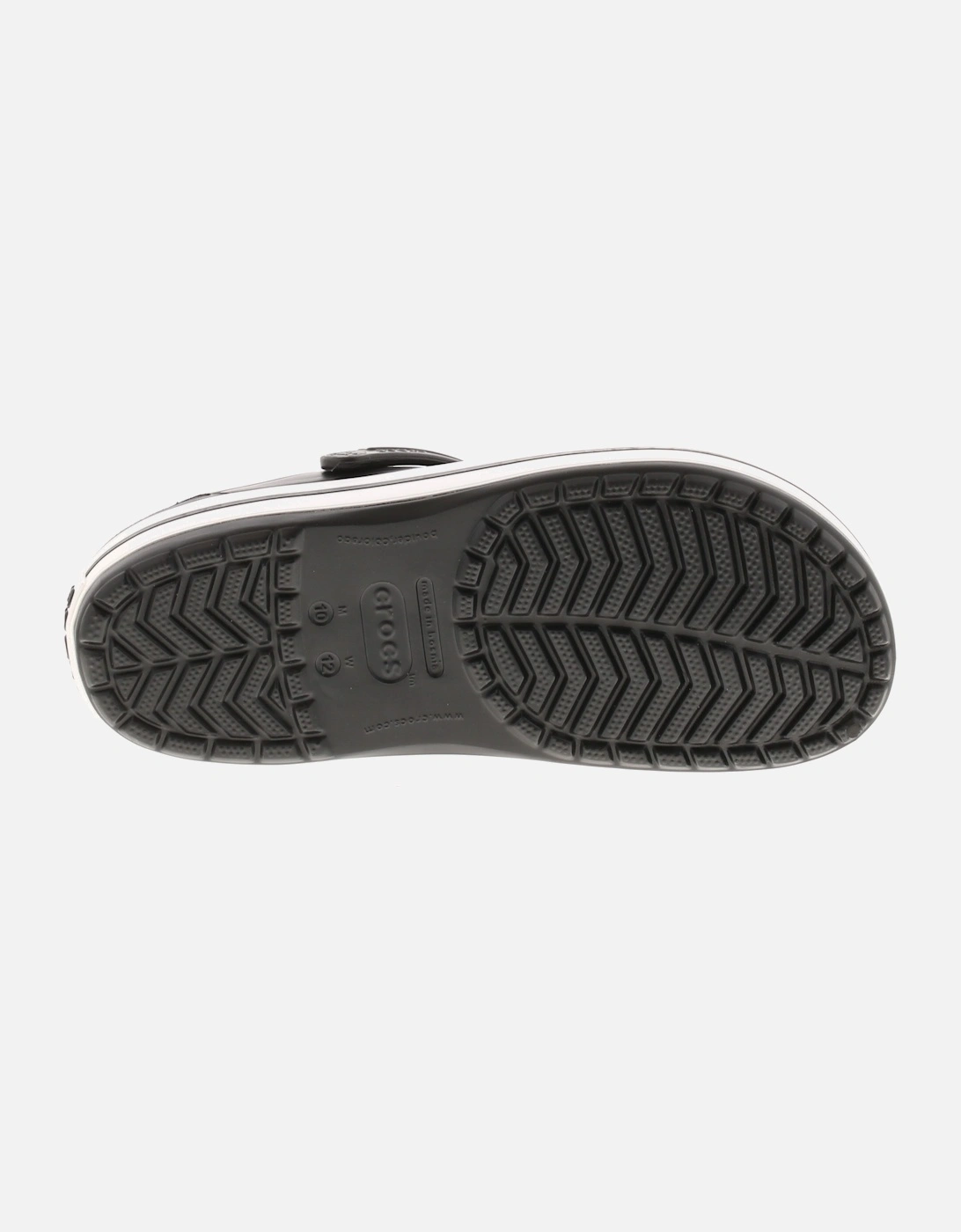 Mens Beach Sandals Crocband Unisex black UK Size