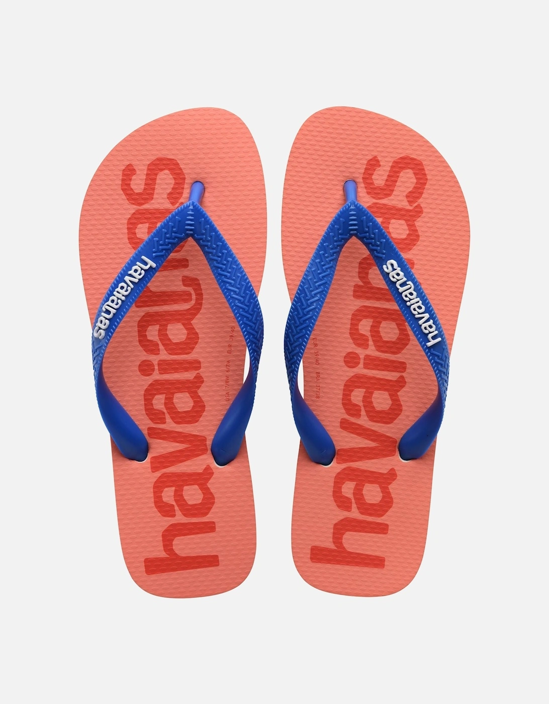 Havaianas Top Logomania Flip Flops - White - Size: 5 uk