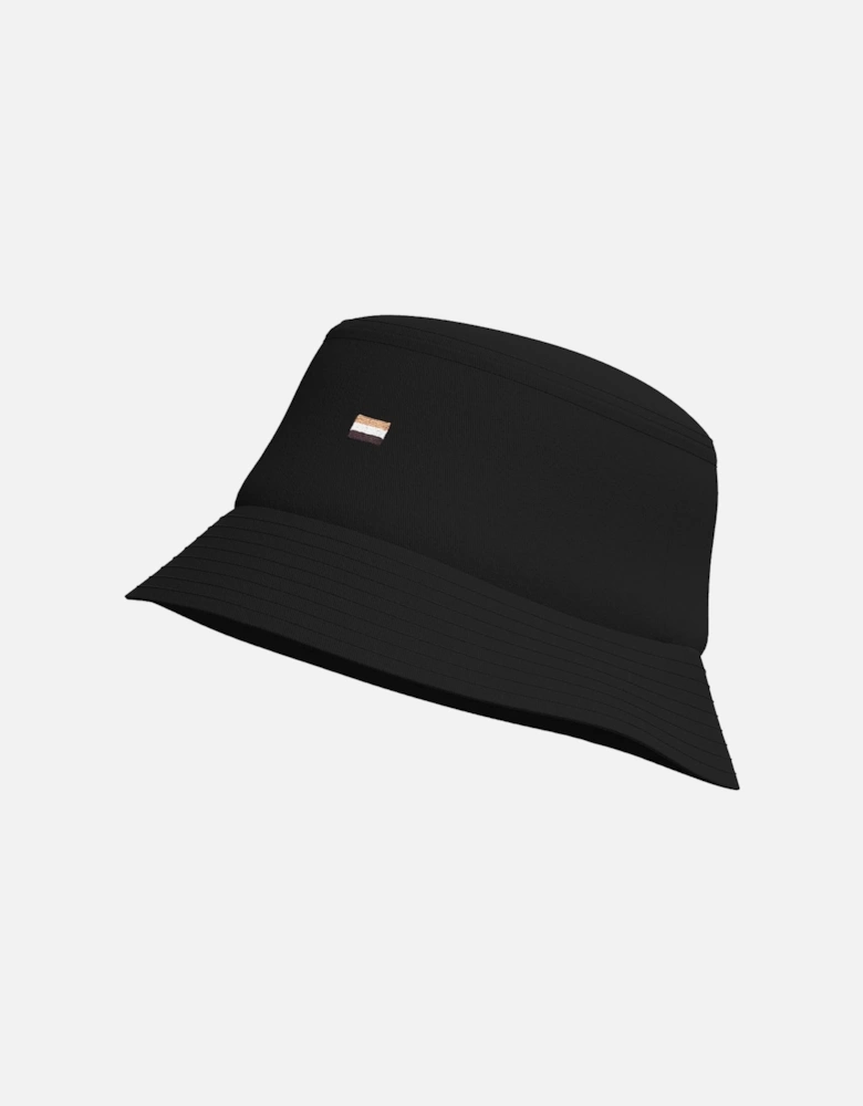 Black Saul Flag Bucket Hat, Black