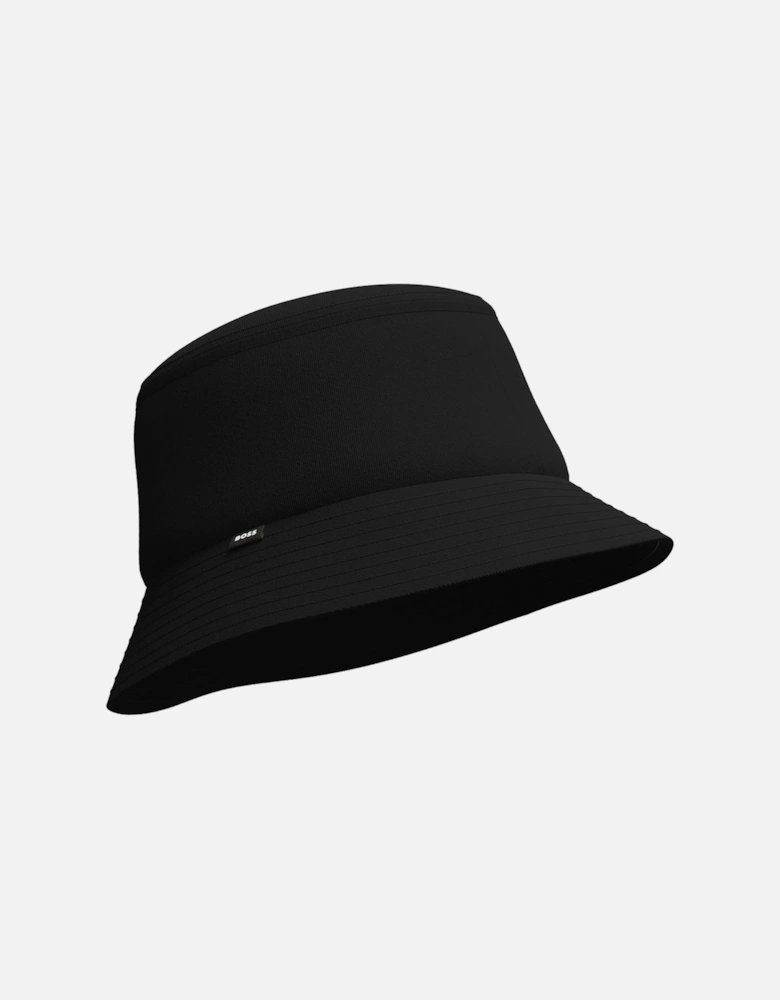 Black Saul Flag Bucket Hat, Black