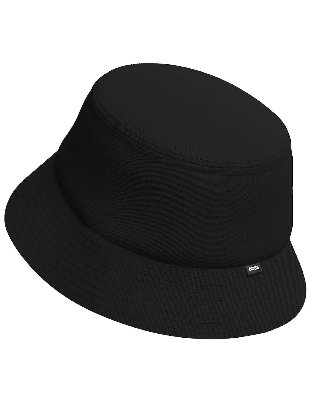 Black Saul Flag Bucket Hat, Black