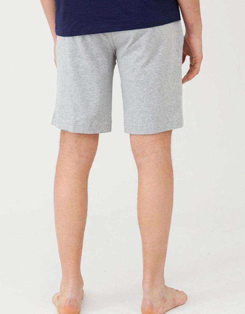 Jersey Lounge Shorts - Grey Melange