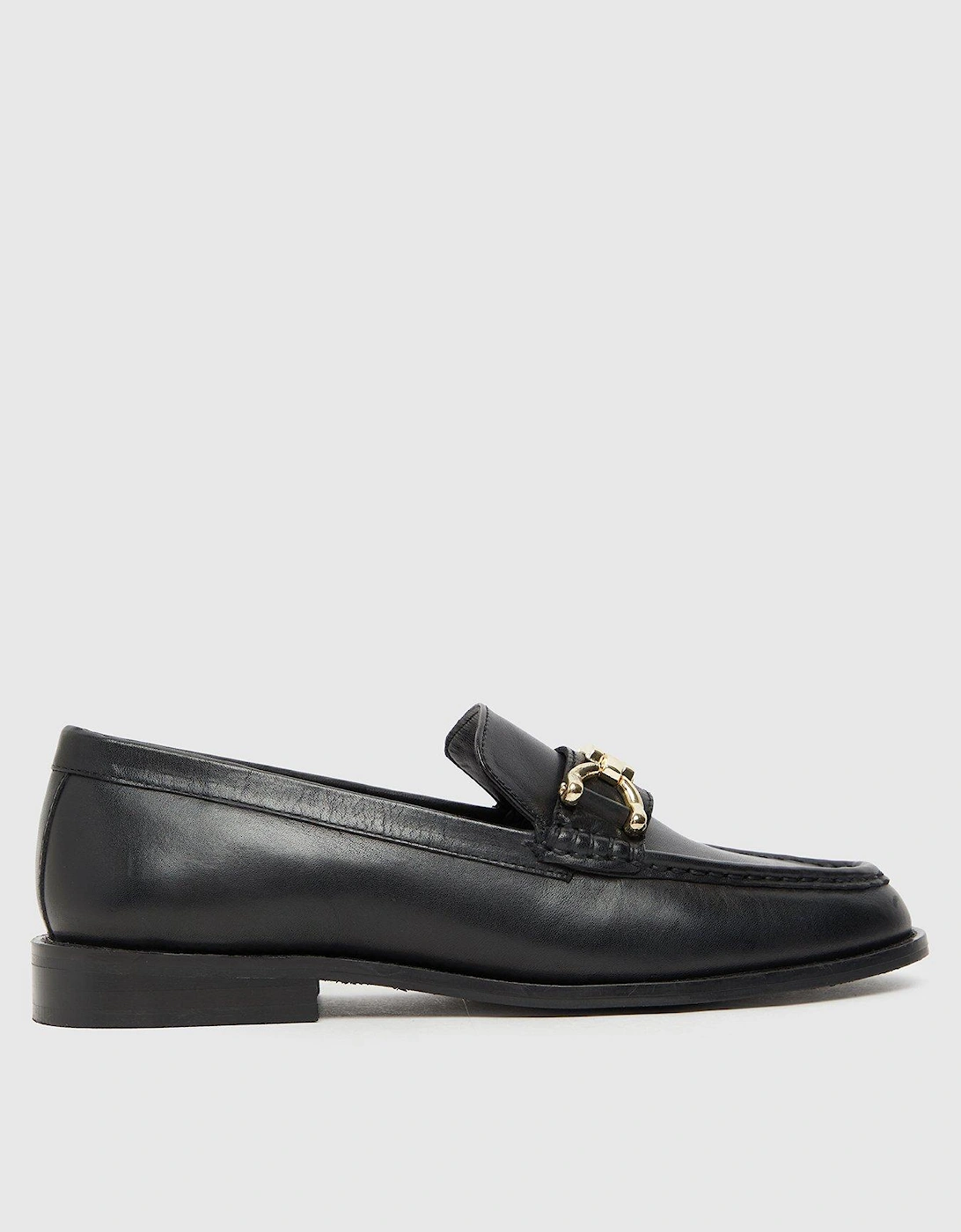 Lassie Leather Snaffle Loafer - Black, 2 of 1