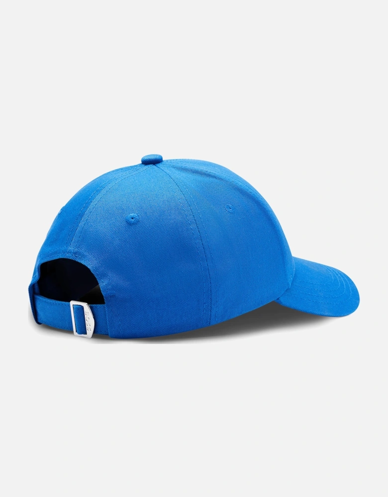 Black Zed Baseball Cap, Medium Blue