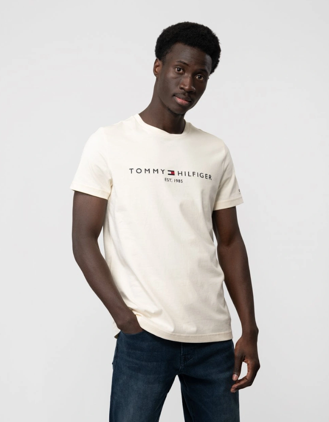 Tommy Logo Basic Mens T-Shirt, 5 of 4