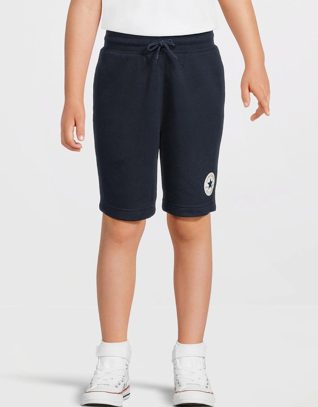 Older Boys Printed Chuck Patch Shorts - Navy, 3 of 2