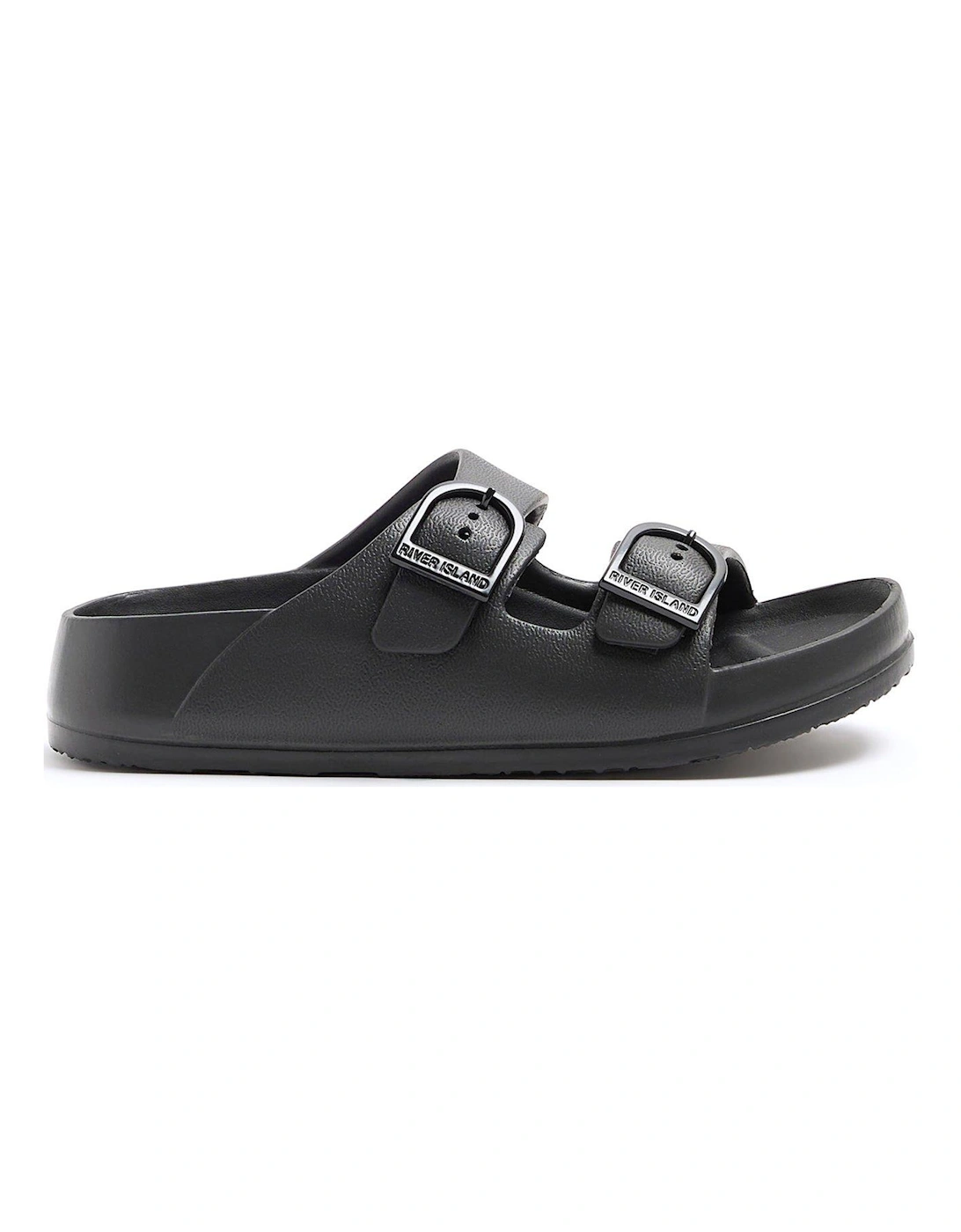 Boys Double Strap Sandals - Black, 6 of 5