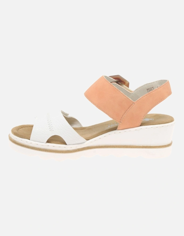 Jena Womens Wedge Heel Sandals