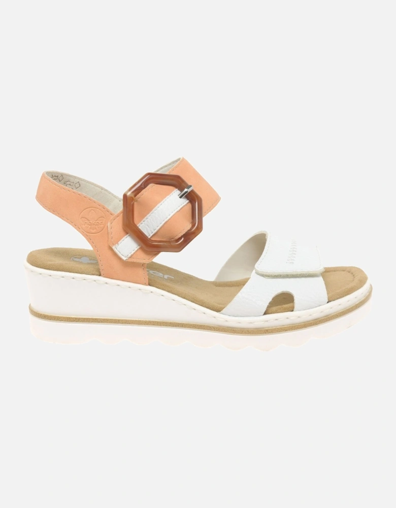 Jena Womens Wedge Heel Sandals